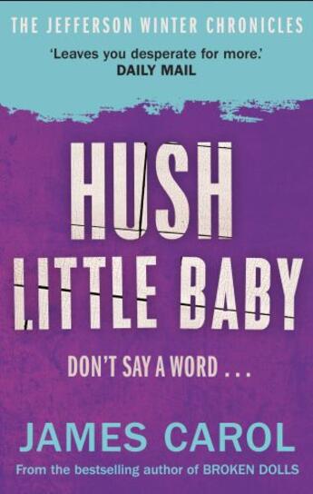 Couverture du livre « Hush little baby » de James Carol aux éditions Faber And Faber Digital