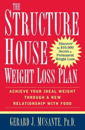 Couverture du livre « The Structure House Weight Loss Plan » de Musante Gerard J aux éditions Touchstone