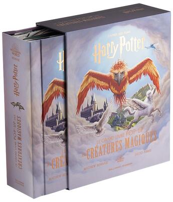 Couverture du livre « Harry Potter : Le grand livre pop-up des créatures magiques » de Matthew Reinhart aux éditions Gallimard-jeunesse