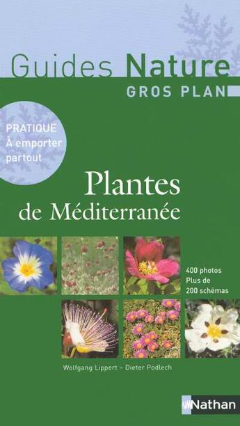 Couverture du livre « Plantes de mediterranee nc » de Lippert/Poldech aux éditions Nathan