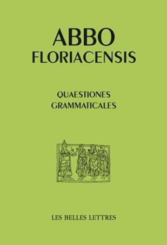 Couverture du livre « Questions grammaticales » de Isidore De Seville aux éditions Belles Lettres