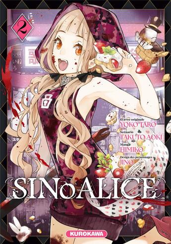 Couverture du livre « SINoAlice Tome 2 » de Taro Yoko et Aoki Takuto et Jino Himiko aux éditions Kurokawa