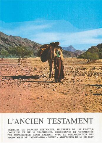 Couverture du livre « Ancien testament (l') » de Galbiati H aux éditions Mediaspaul