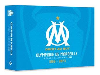 Couverture du livre « Agenda-calendrier olympique de Marseille (édition 2023) » de  aux éditions Hugo Sport