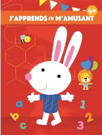 Couverture du livre « 4+ j'apprends en m'amusant » de  aux éditions Yoyo Books