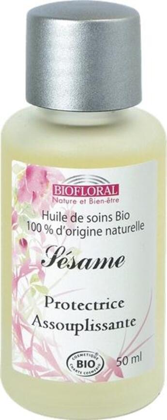 Couverture du livre « Huile vegetale sesame - cosmebio - 50 ml » de  aux éditions Dg-exodif