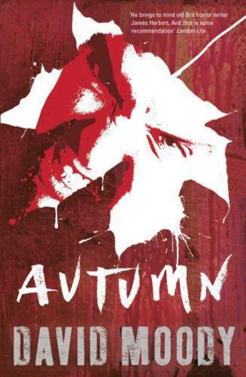 Couverture du livre « Autumn » de David Moody aux éditions Orion Digital