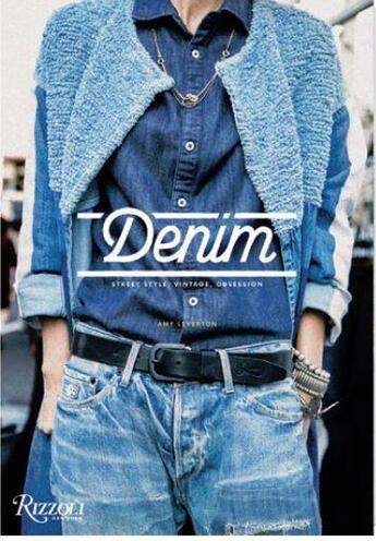 Couverture du livre « Denim » de Leverton Amy aux éditions Rizzoli