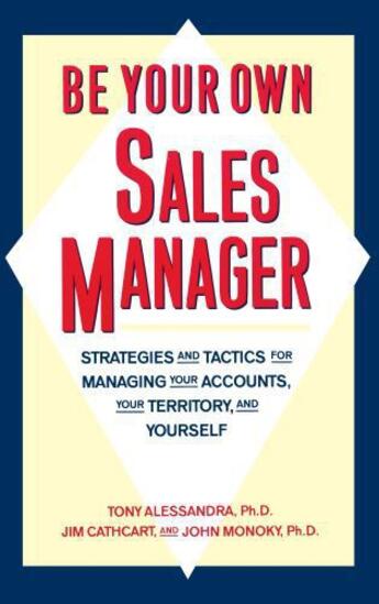 Couverture du livre « Be Your Own Sales Manager » de Monoky John aux éditions Touchstone