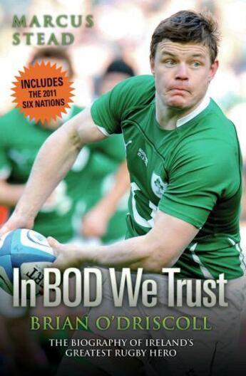 Couverture du livre « Brian O'Driscoll » de Stead Marcus aux éditions Blake John Digital