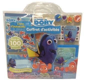 Couverture du livre « Le Monde de Dory ; coffret d'activités » de  aux éditions Disney Hachette