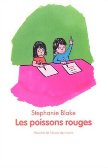 Couverture du livre « Poissons rouges (les) » de Stephanie Blake aux éditions Ecole Des Loisirs
