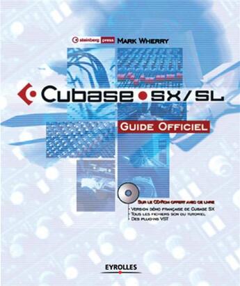 Couverture du livre « Cubase sx/sl. guide officiel » de Press S. aux éditions Eyrolles
