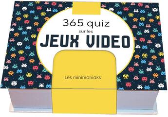 Couverture du livre « 365 quiz sur les jeux vidéo » de Francois Coulaud aux éditions Editions 365