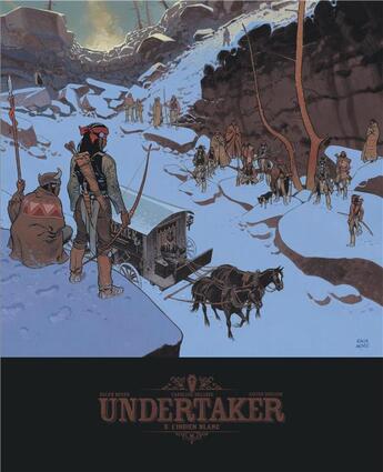 Couverture du livre « Undertaker Tome 5 : l'indien blanc » de Caroline Delabie et Ralph Meyer et Xavier Dorison aux éditions Dargaud