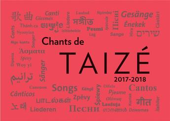 Couverture du livre « Chants de taizé (édition 2019/2020) » de  aux éditions Presses De Taize