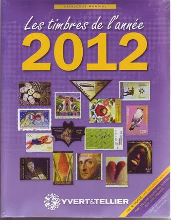 Couverture du livre « Les timbres de l'année (édition 2012) » de Yvert et Tellier aux éditions Yvert Et Tellier