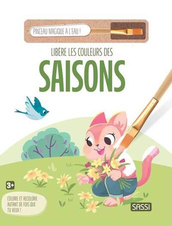 Couverture du livre « Lbère les couleurs des saisons » de Toad Creative Studio aux éditions Sassi