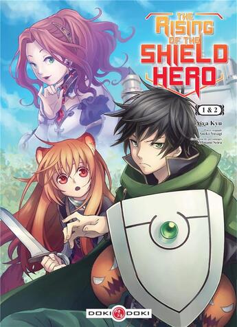 Couverture du livre « The rising of the shield hero : coffret Tomes 1 et 2 » de Yusagi Aneko et Kyu Aiya aux éditions Bamboo