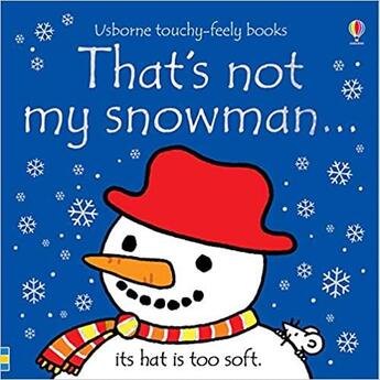 Couverture du livre « That's not my snowman » de Fiona Watt aux éditions Usborne