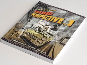 Couverture du livre « Framed perspective t.1 ; technical drawing for visual storytelling » de Marcos Mateu-Mestre aux éditions Design Studio