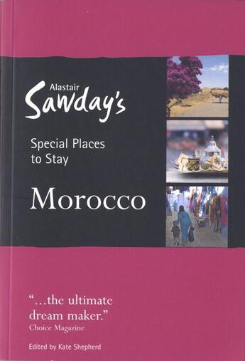 Couverture du livre « **morocco » de  aux éditions Alastair Sawday