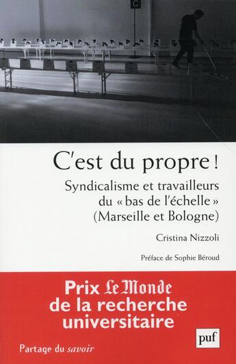 Couverture du livre « C'est du propre ! syndicalisme et travailleurs du 