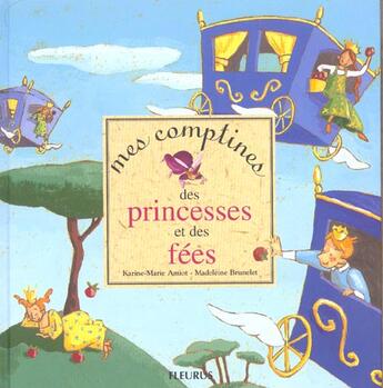 Couverture du livre « Comptines des princesses et des fees (mes) » de Amiot/Brunelet aux éditions Fleurus