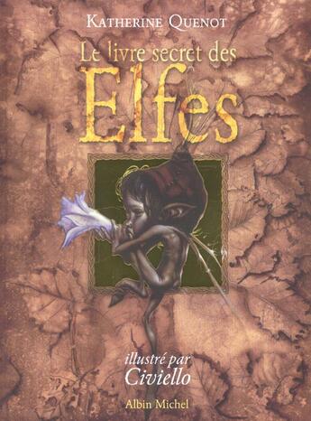 Couverture du livre « Le livre secret des elfes » de Quenot/Civiello aux éditions Glenat