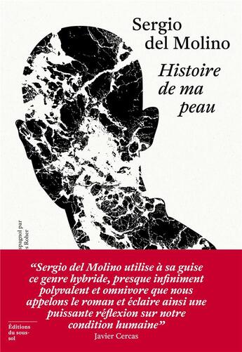 Couverture du livre « Histoire de ma peau » de Sergio Del Molino aux éditions Editions Du Sous Sol