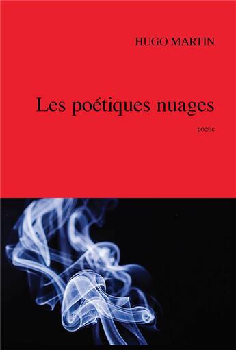 Couverture du livre « Les poétiques nuages » de Hugo Martin aux éditions Iggybook