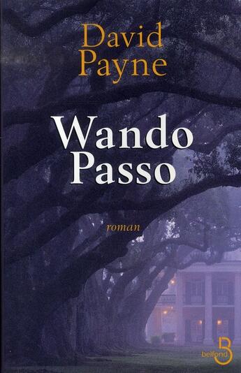 Couverture du livre « Wando passo » de David Payne aux éditions Belfond