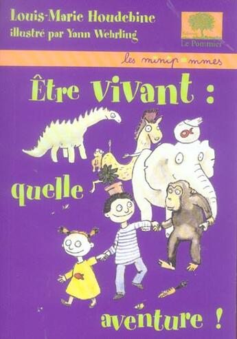 Couverture du livre « Etre vivant : quelle aventure » de Houdebine/Loufane aux éditions Le Pommier