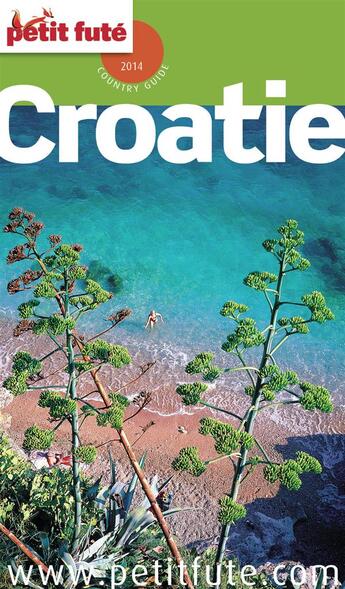 Couverture du livre « GUIDE PETIT FUTE ; COUNTRY GUIDE ; Croatie (édition 2014) » de  aux éditions Petit Fute