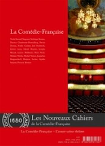 Couverture du livre « La comédie-française » de  aux éditions Avant-scene Theatre