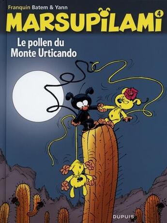 Couverture du livre « Marsupilami Tome 4 : le pollen du Monte Urticando » de Yann et Batem aux éditions Dupuis