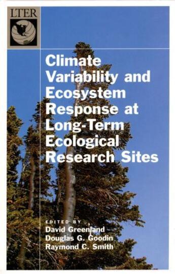 Couverture du livre « Climate Variability and Ecosystem Response at Long-Term Ecological Res » de David Greenland aux éditions Oxford University Press Usa