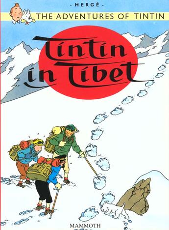 Couverture du livre « The adventures of Tintin t.20 ; Tintin in Tibet » de Herge aux éditions Casterman