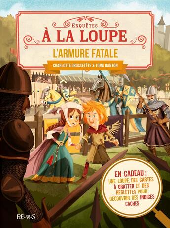 Couverture du livre « L'armure fatale » de Toma Danton et Charlotte Grossetete aux éditions Fleurus