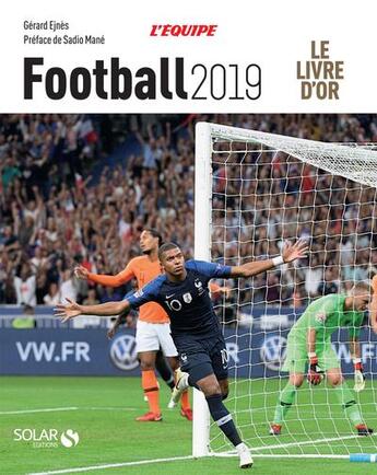 Couverture du livre « Le livre d'or du football (édition 2019) » de Gerard Ejnes aux éditions Solar