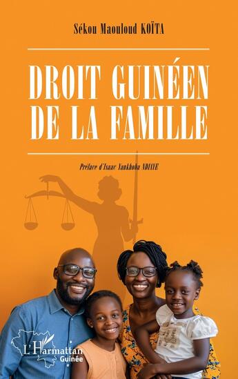 Couverture du livre « Droit guinéen de la famille » de Sekou Maouloud Koita aux éditions L'harmattan