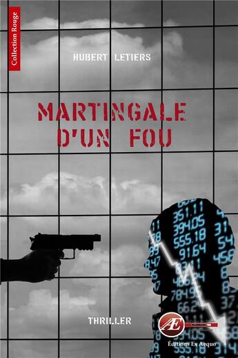 Couverture du livre « Martingale d'un fou » de Hubert Letiers aux éditions Ex Aequo