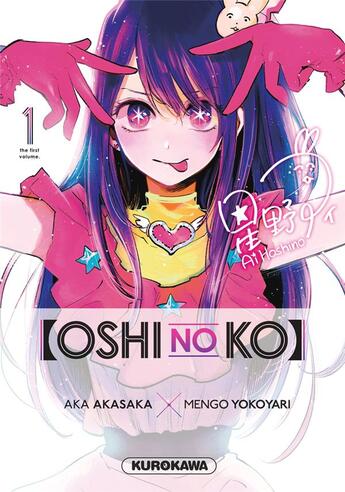 Couverture du livre « Oshi No Ko Tome 1 » de Yokoyari Mengo et Aka Akasaka aux éditions Kurokawa