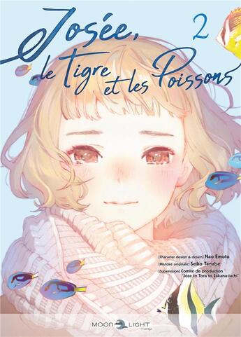 Couverture du livre « Josée, le tigre et les poissons Tome 2 » de Seiko Tanabe et Nao Emoto aux éditions Delcourt