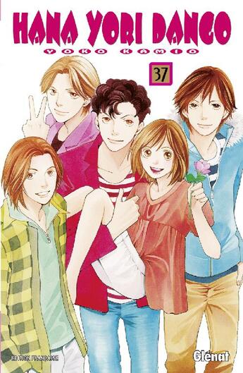 Couverture du livre « Hana yori dango Tome 37 » de Kamio aux éditions Glenat