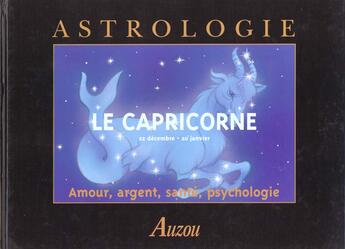 Couverture du livre « Le Capricorne » de Meredith Duquesne aux éditions Auzou