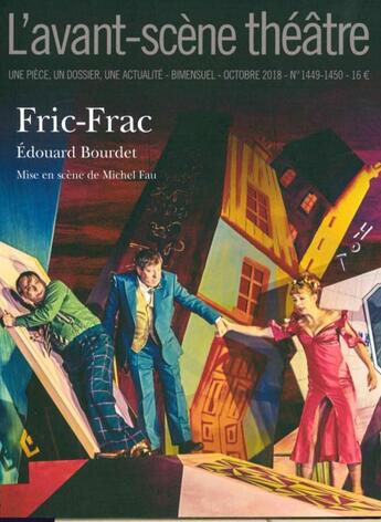 Couverture du livre « Fric-frac » de Edouard Bourdet aux éditions Avant-scene Theatre