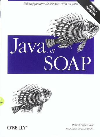 Couverture du livre « Java et soap » de Englander aux éditions O Reilly France