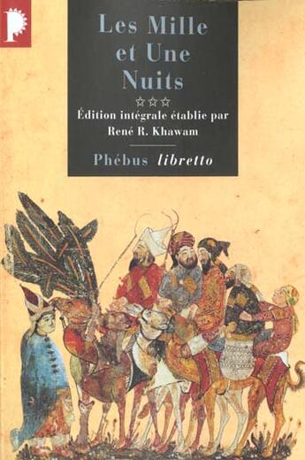 Couverture du livre « Les mille et une nuits t.3 ; les passions voyageuses » de  aux éditions Libretto