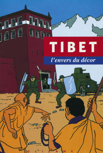 Couverture du livre « Tibet, l'envers du decor » de  aux éditions Olizane